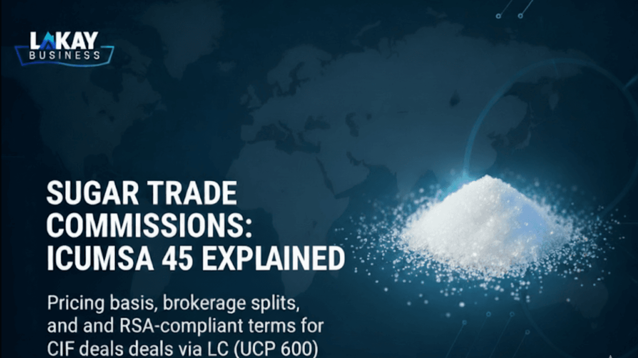 Understanding Sugar Trade Commissions for ICUMSA 45 Deals